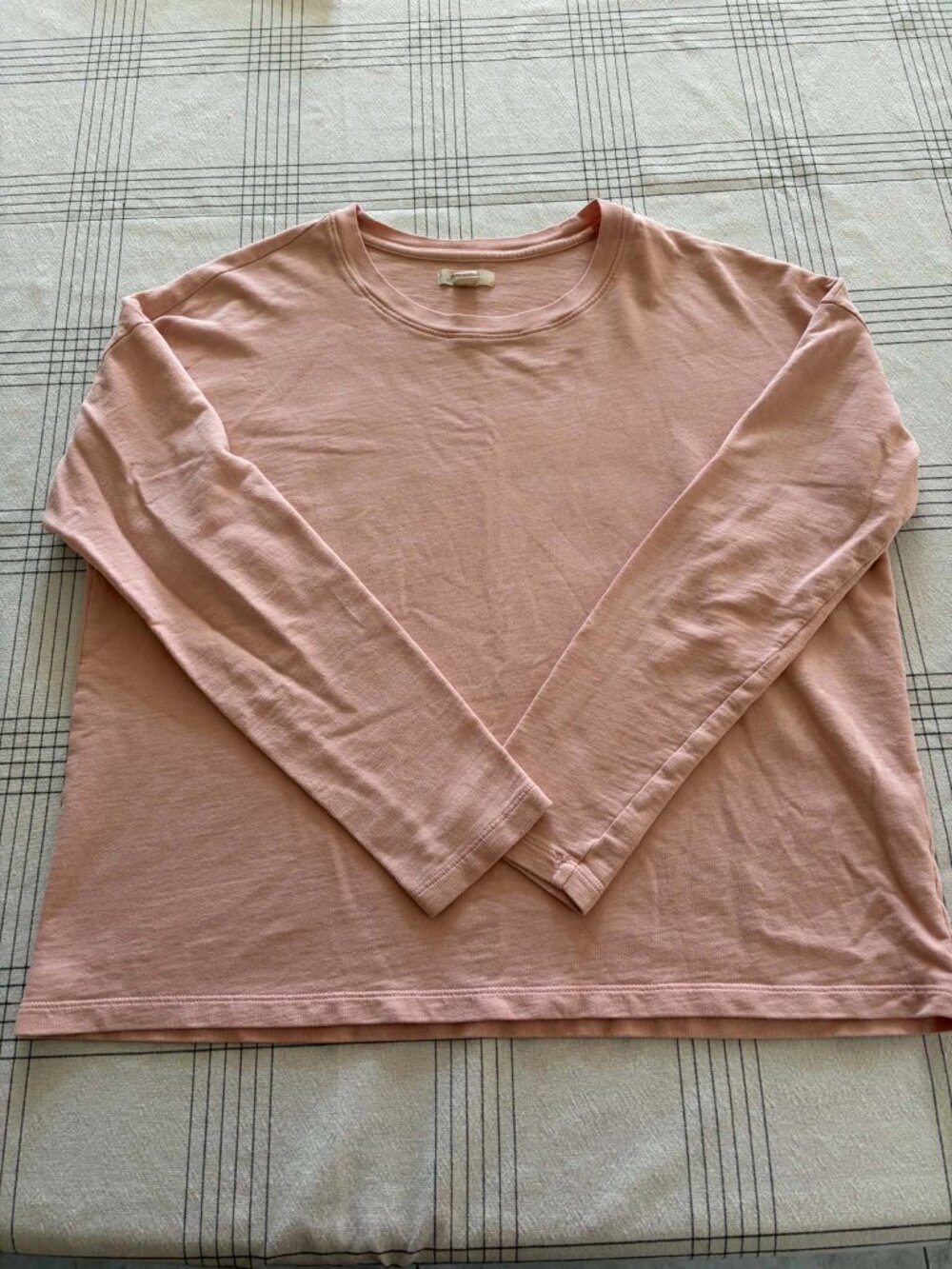 Madewell Pink Saunter Terry Sleep Sweatshirt M